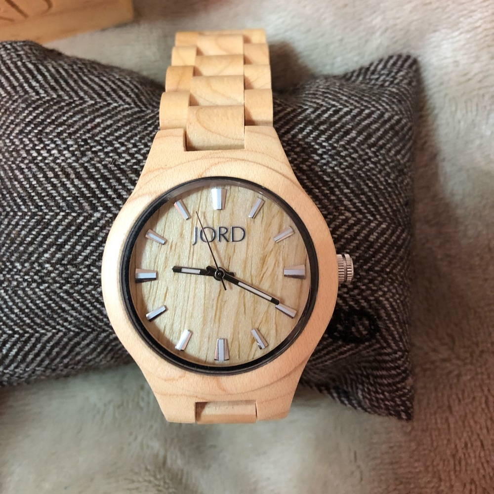 JORD Fieldcrest Maple watch